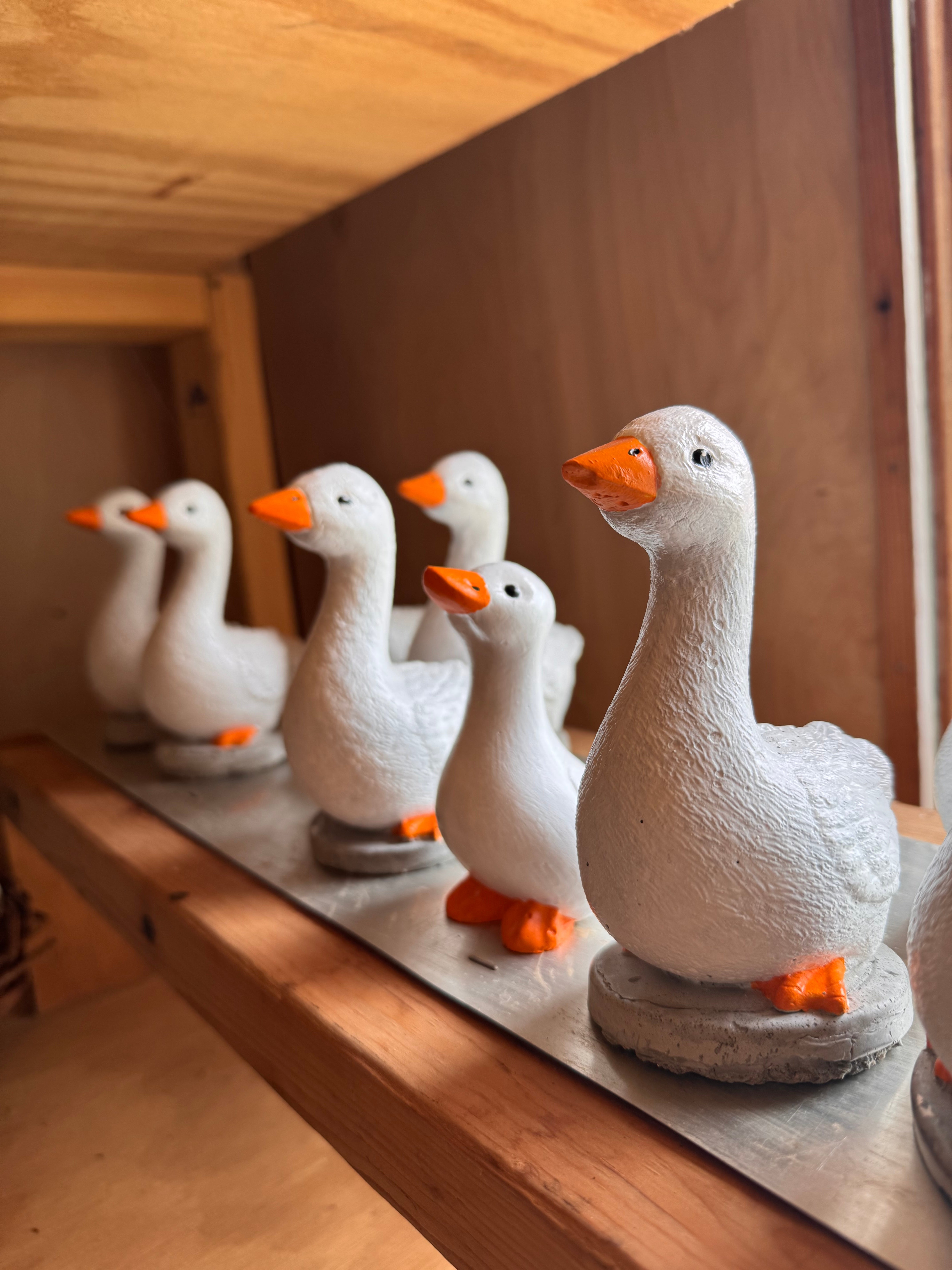 Porch Goose and Gosling