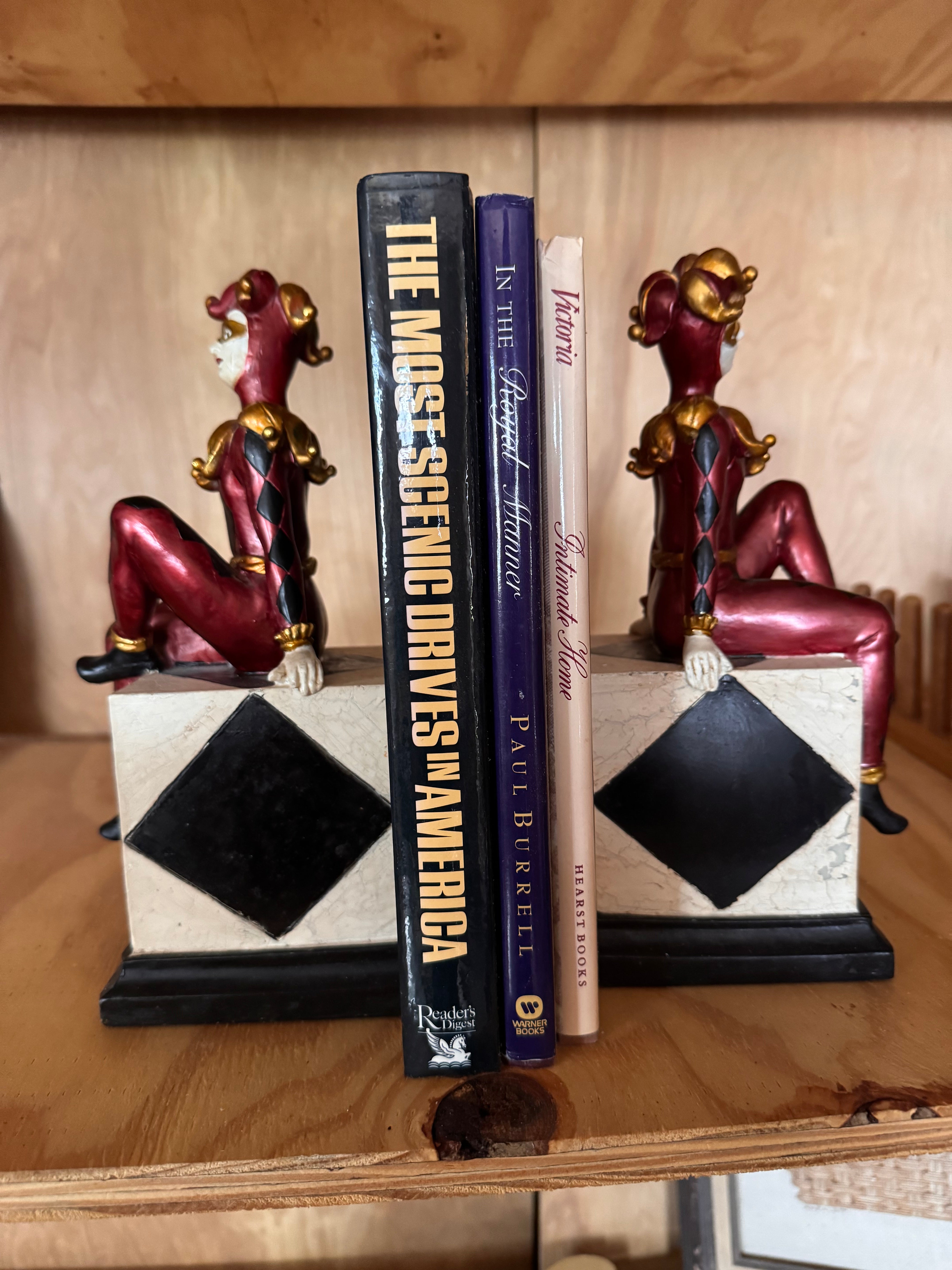 Jester Bookend Pair