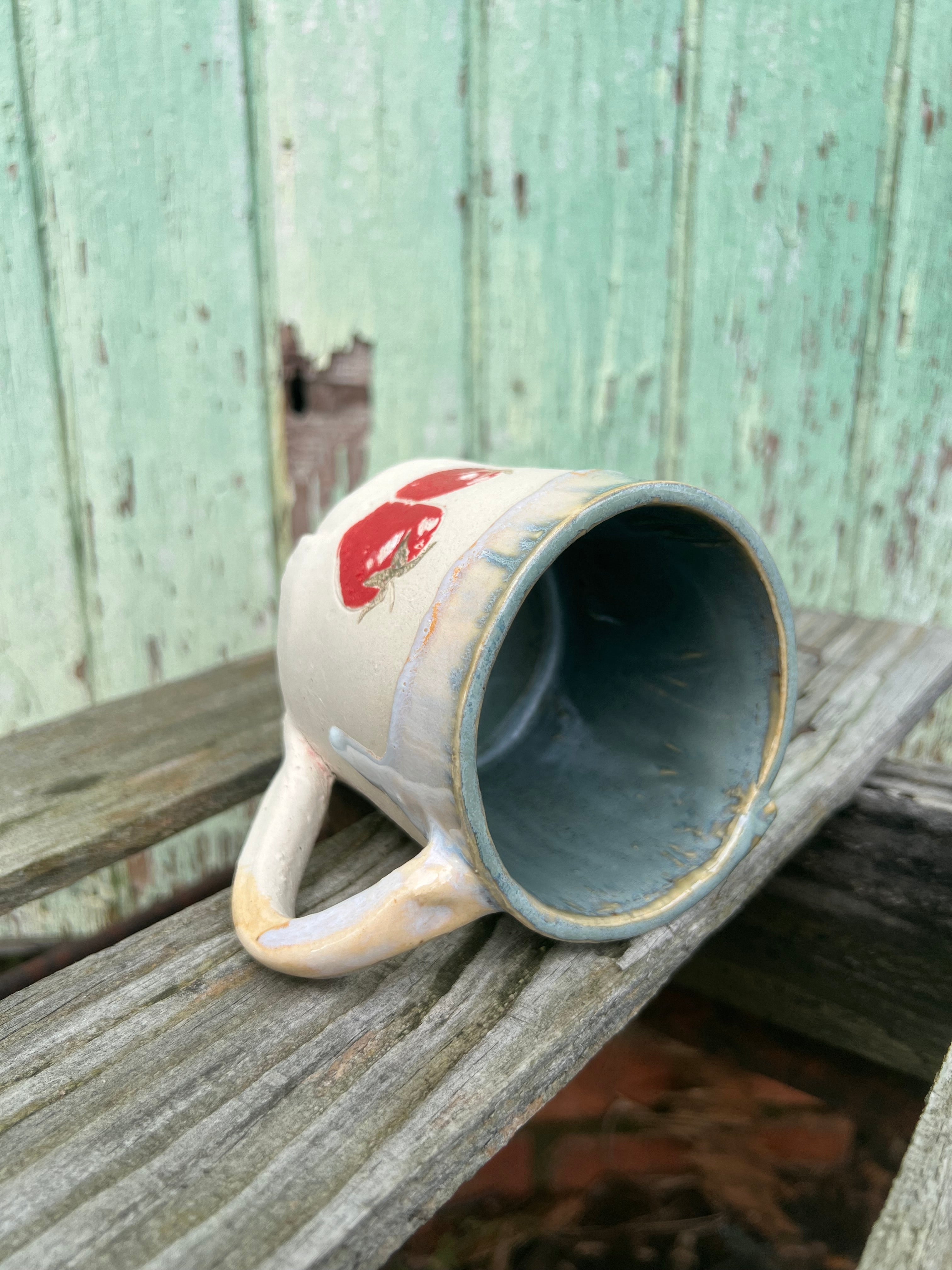 Strawberries n Cream Squatty Mug