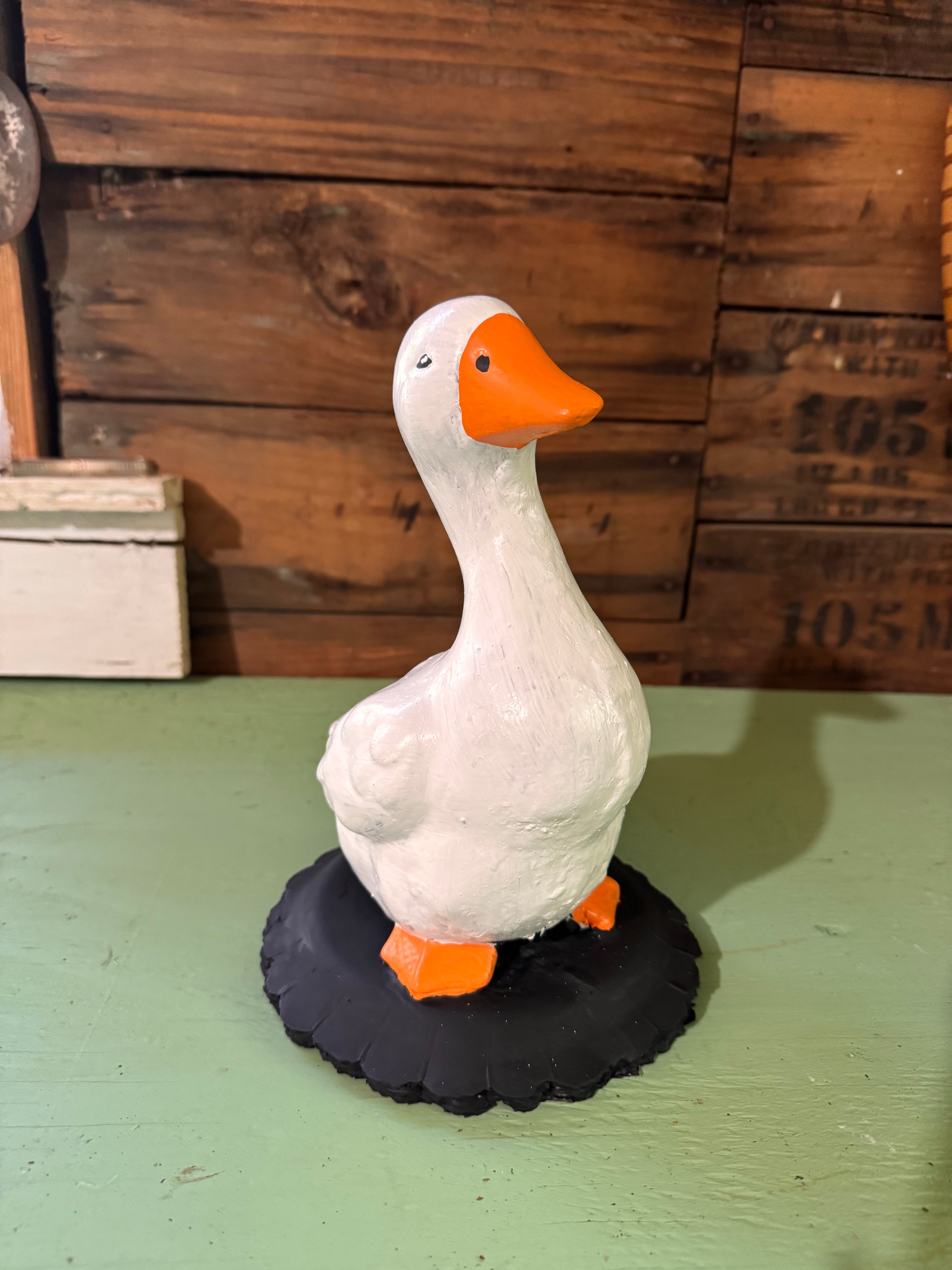 Porch Goose and Gosling