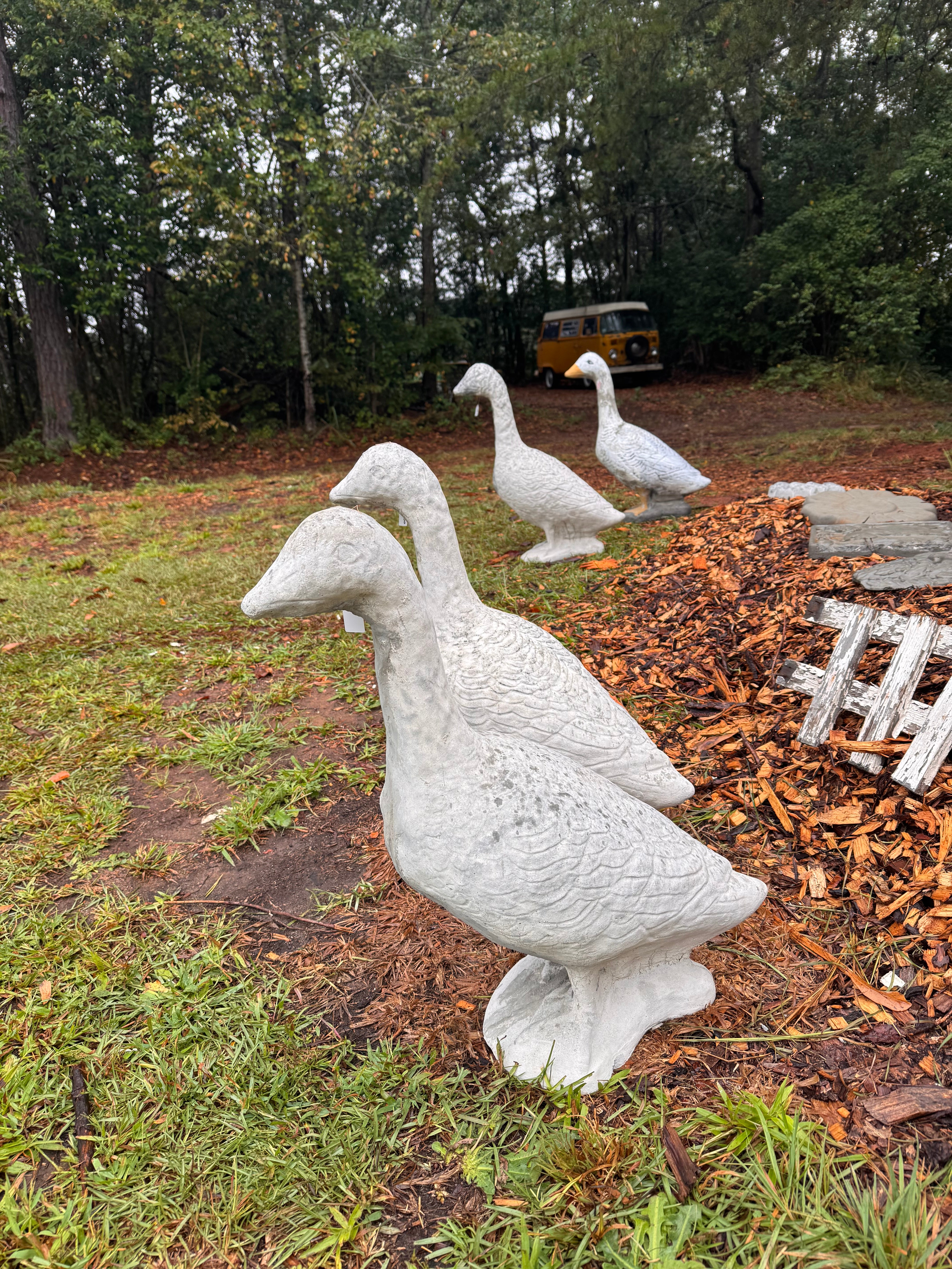 Porch Goose and Gosling