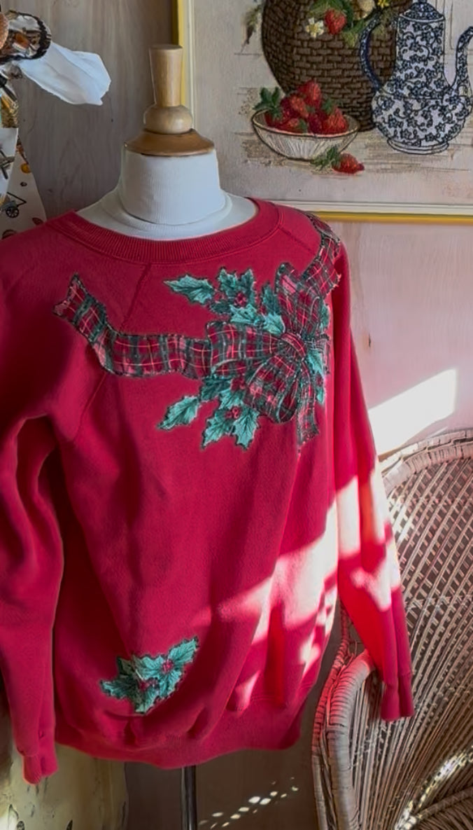 Vintage Christmas Crew Neck