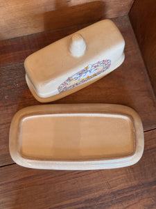 Vintage Goose Butter Dish