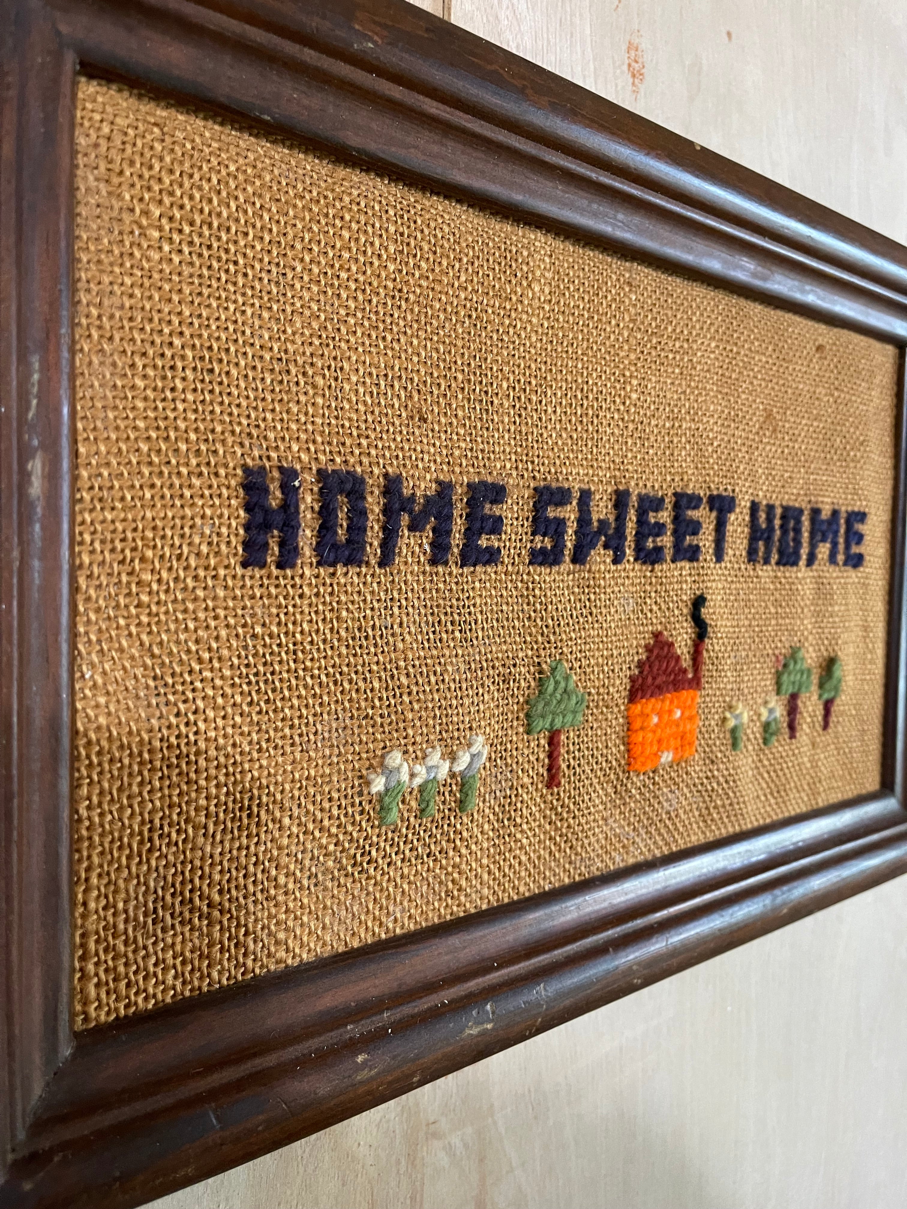 Home Sweet Home Embroidery