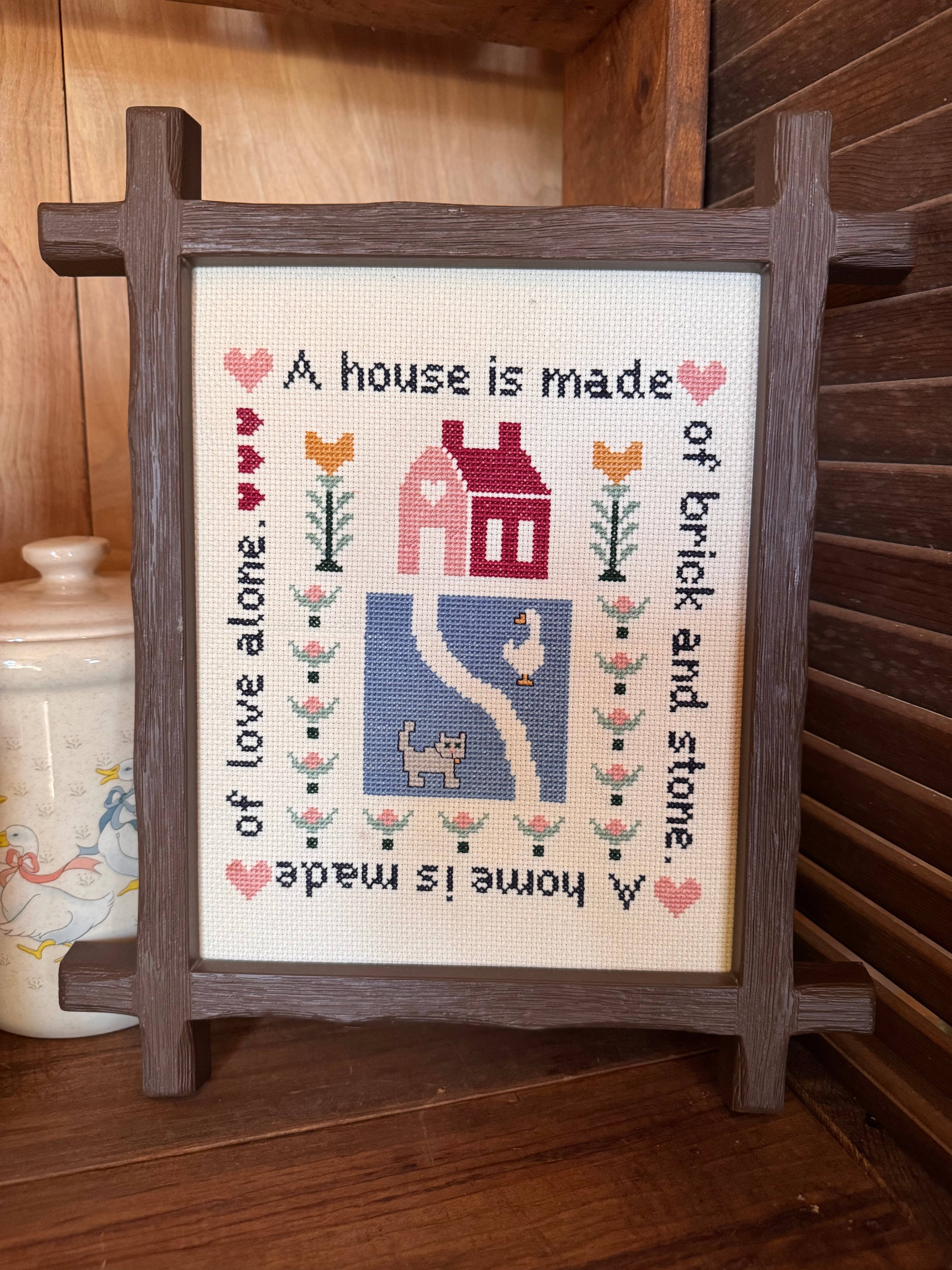 A Home Cross Stitch