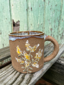 Farmhouse Floral Squatty Mug