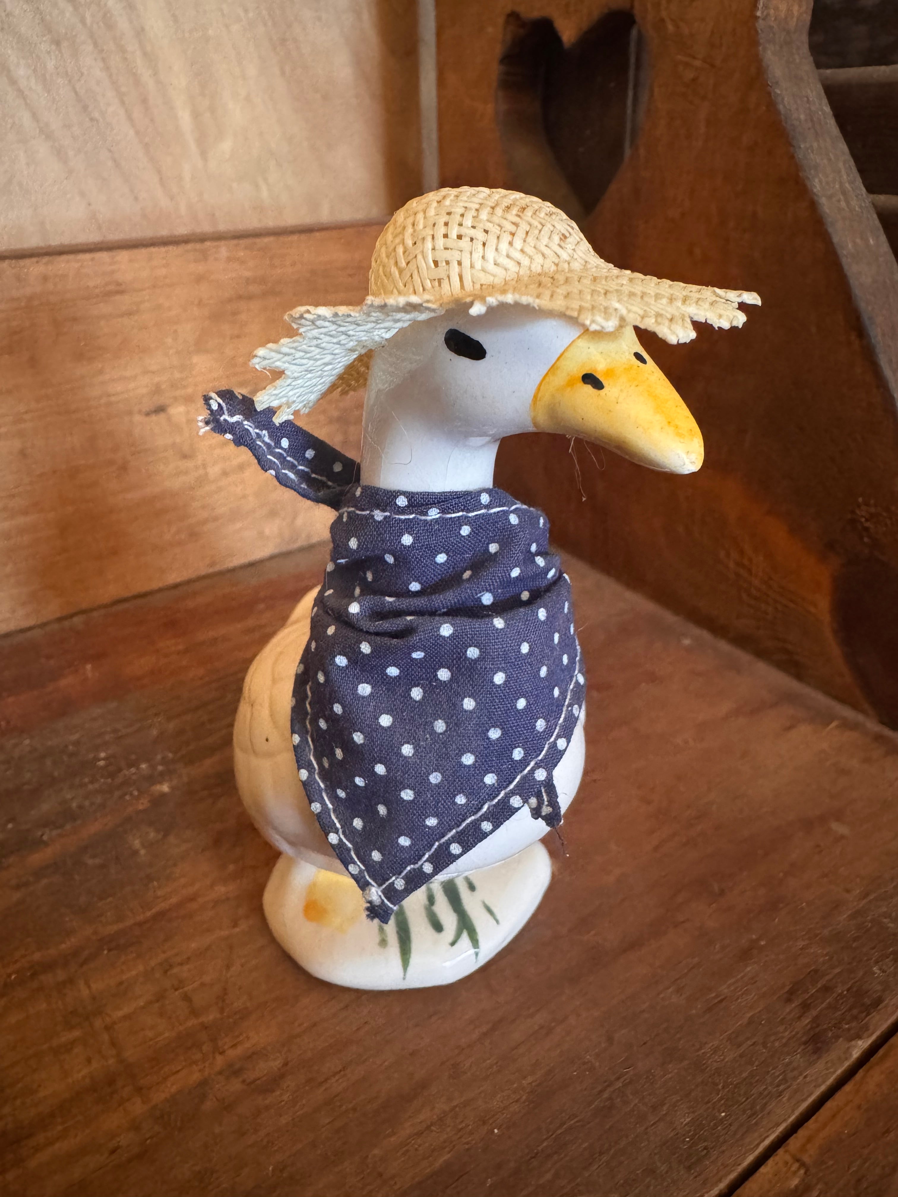 Vintage Ceramic Desk Goose