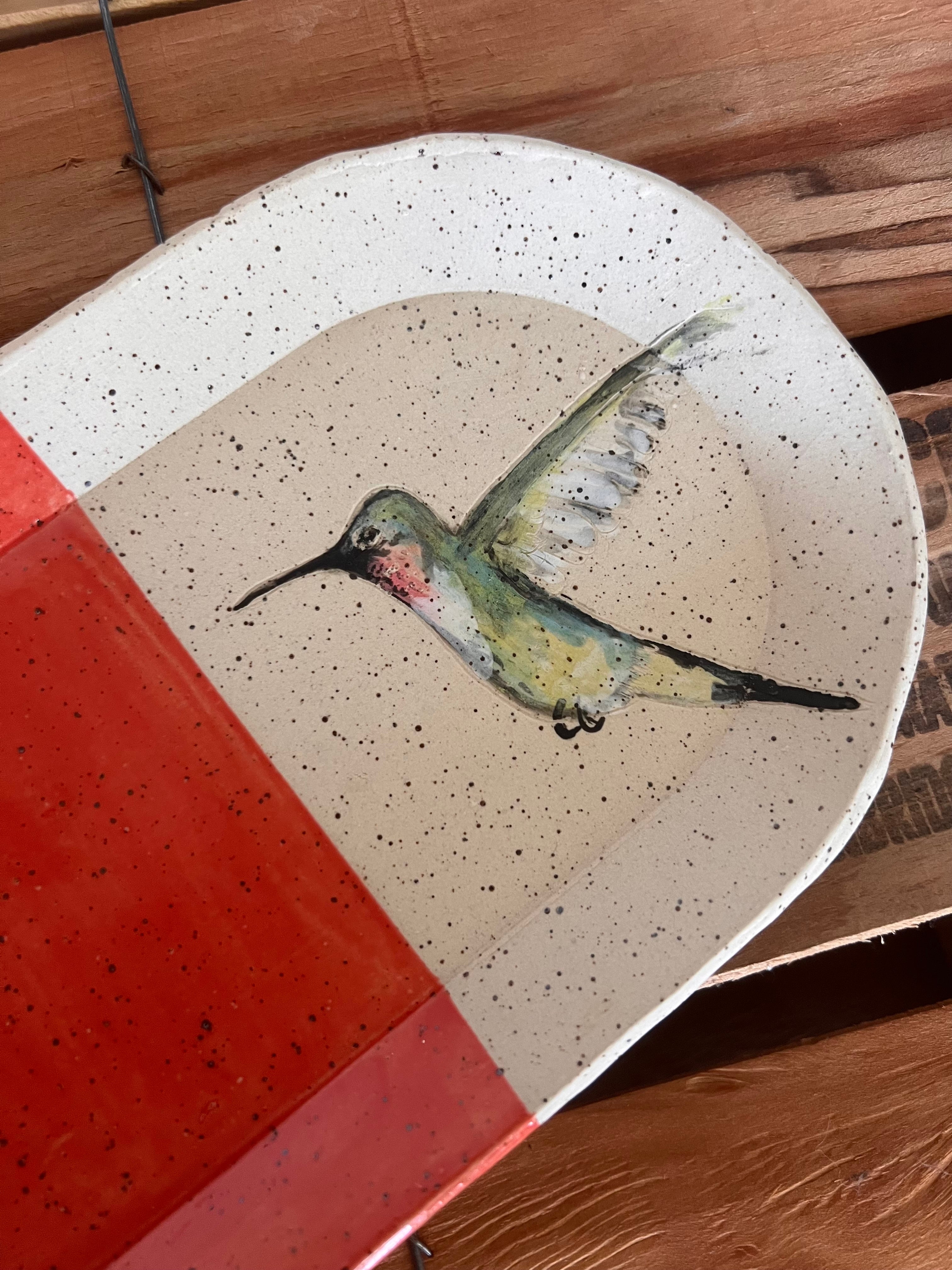 Hummingbird Platter