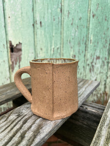 Speckled Brown Squatty Mug