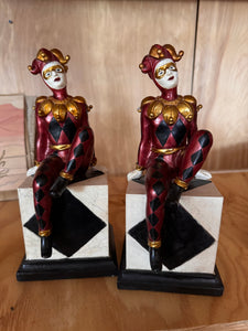 Jester Bookend Pair