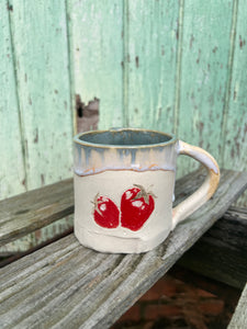 Strawberries n Cream Squatty Mug