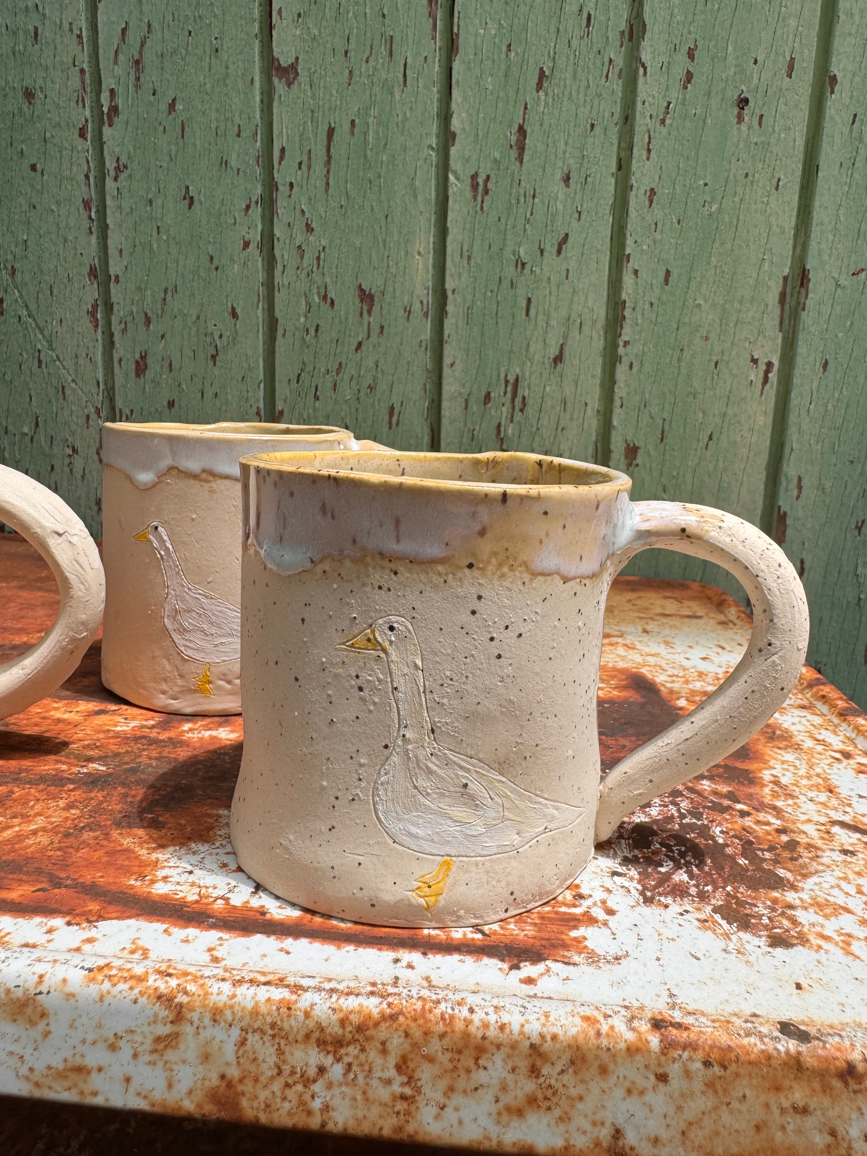 Porch Goose Mug