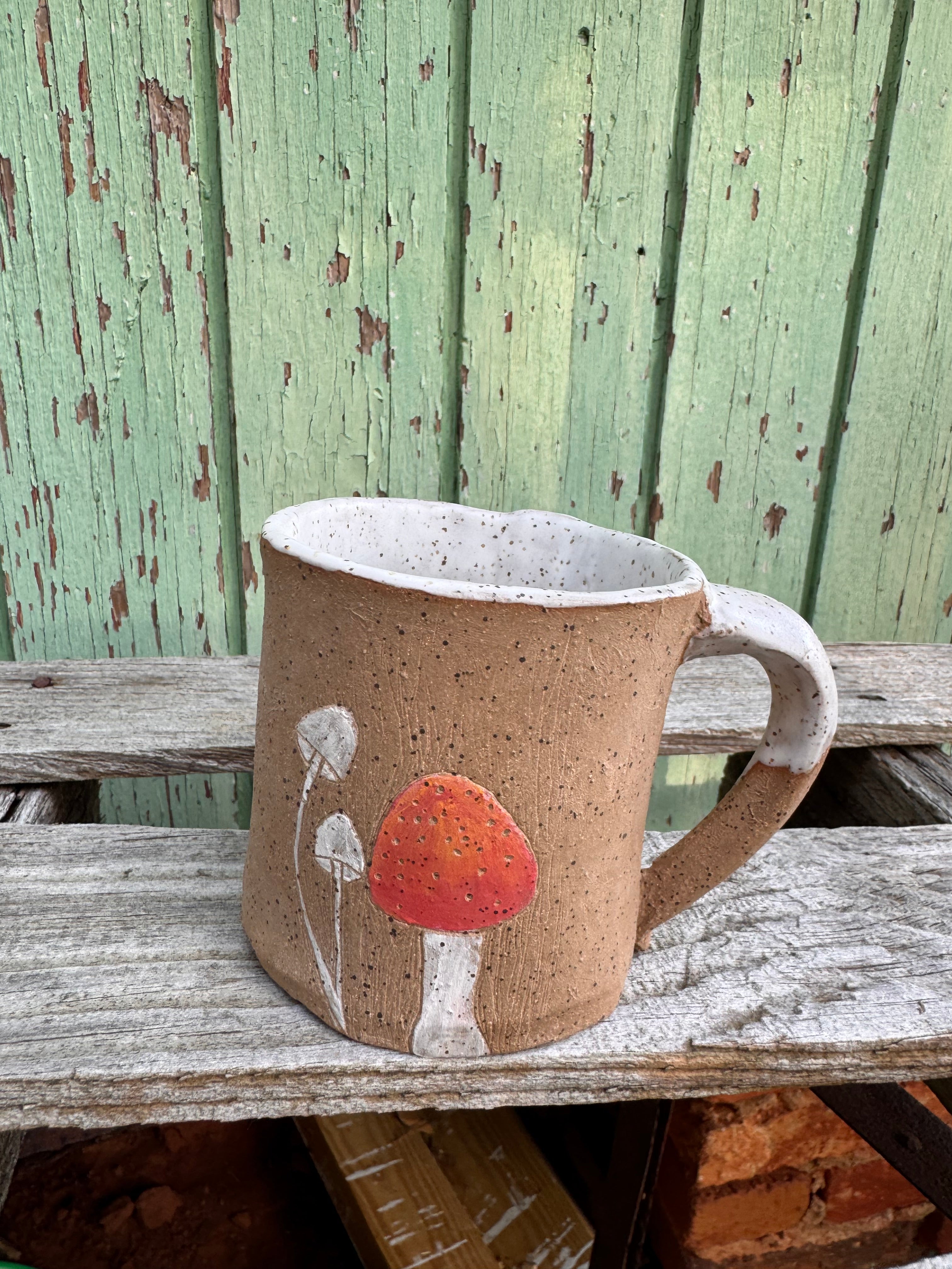 Red Mushroom Mug