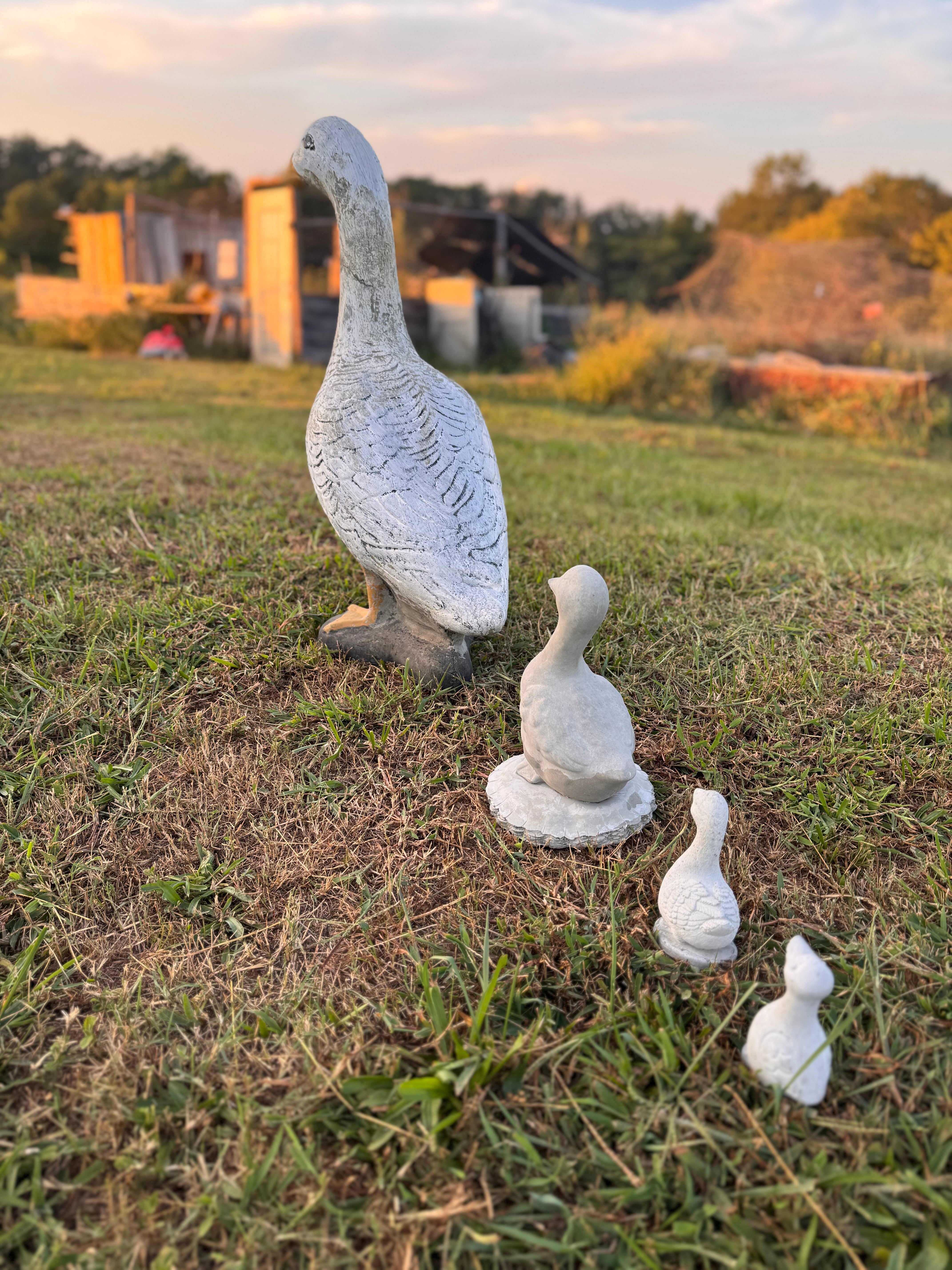 Porch Goose and Gosling