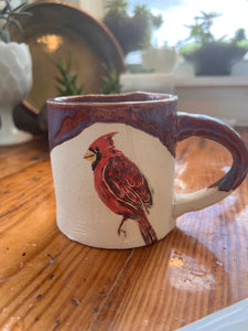 Cardinal Squatty Mug