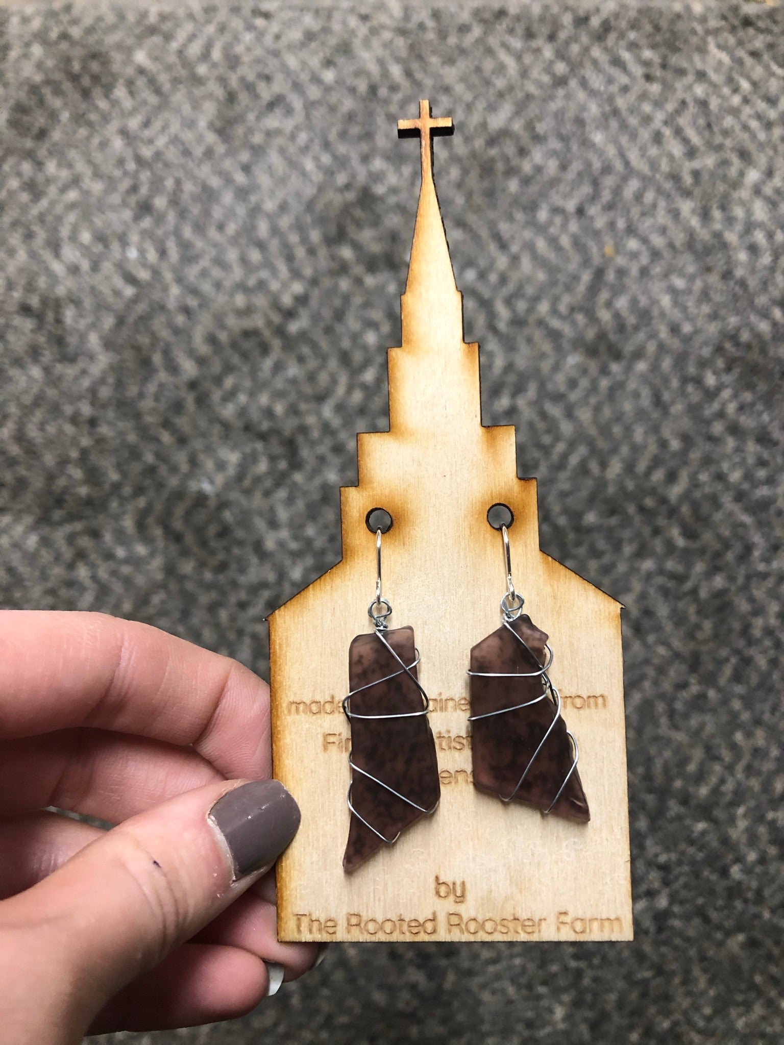 Stained Glass Lapel Pin