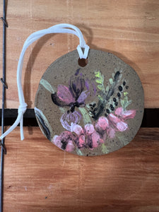 Hand-Painted Ornament - Floral