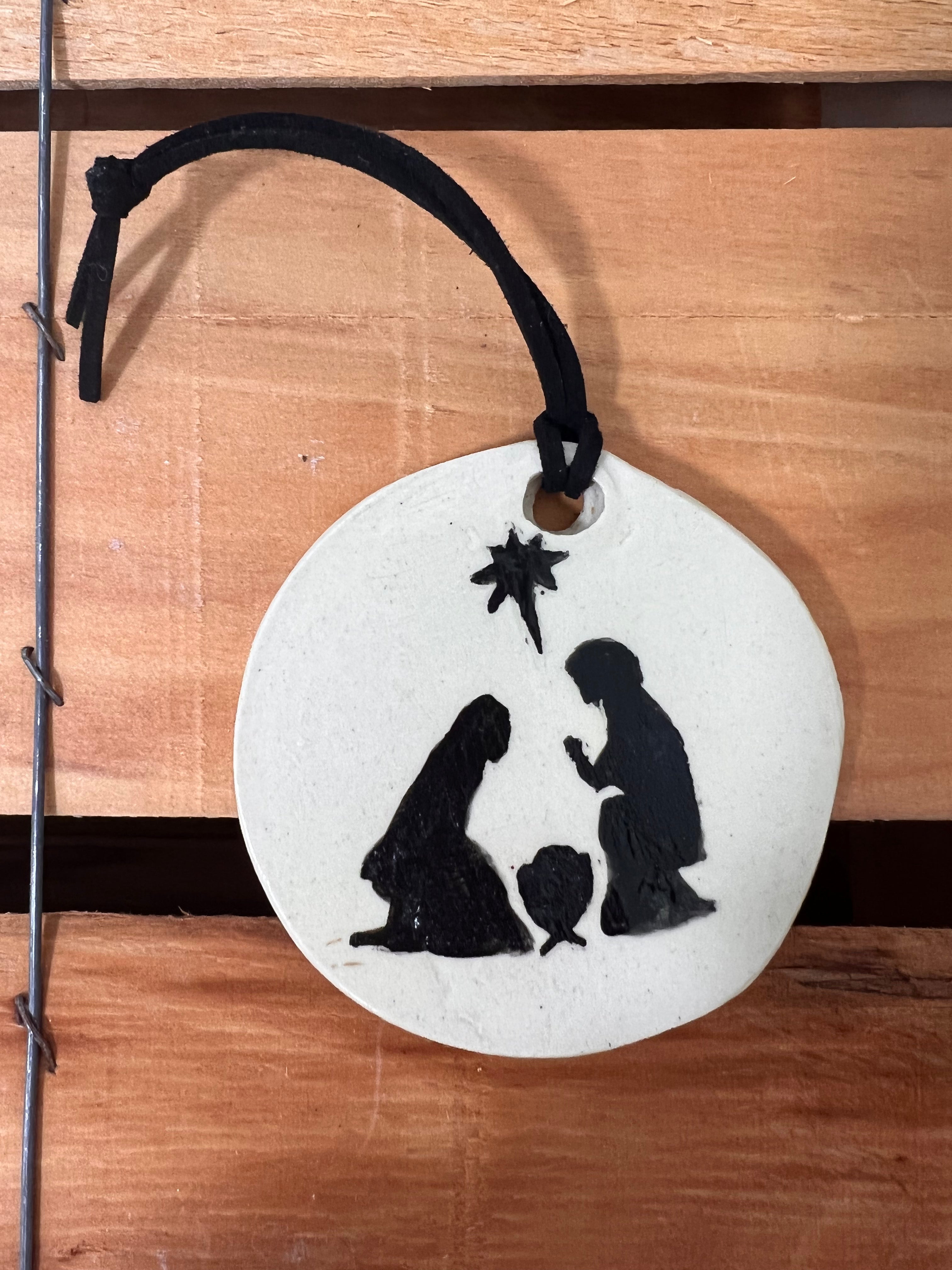 Hand-Painted Ornament - Nativity