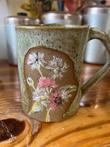 Speckled Floral Mug