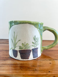 Succulents Squatty Mug