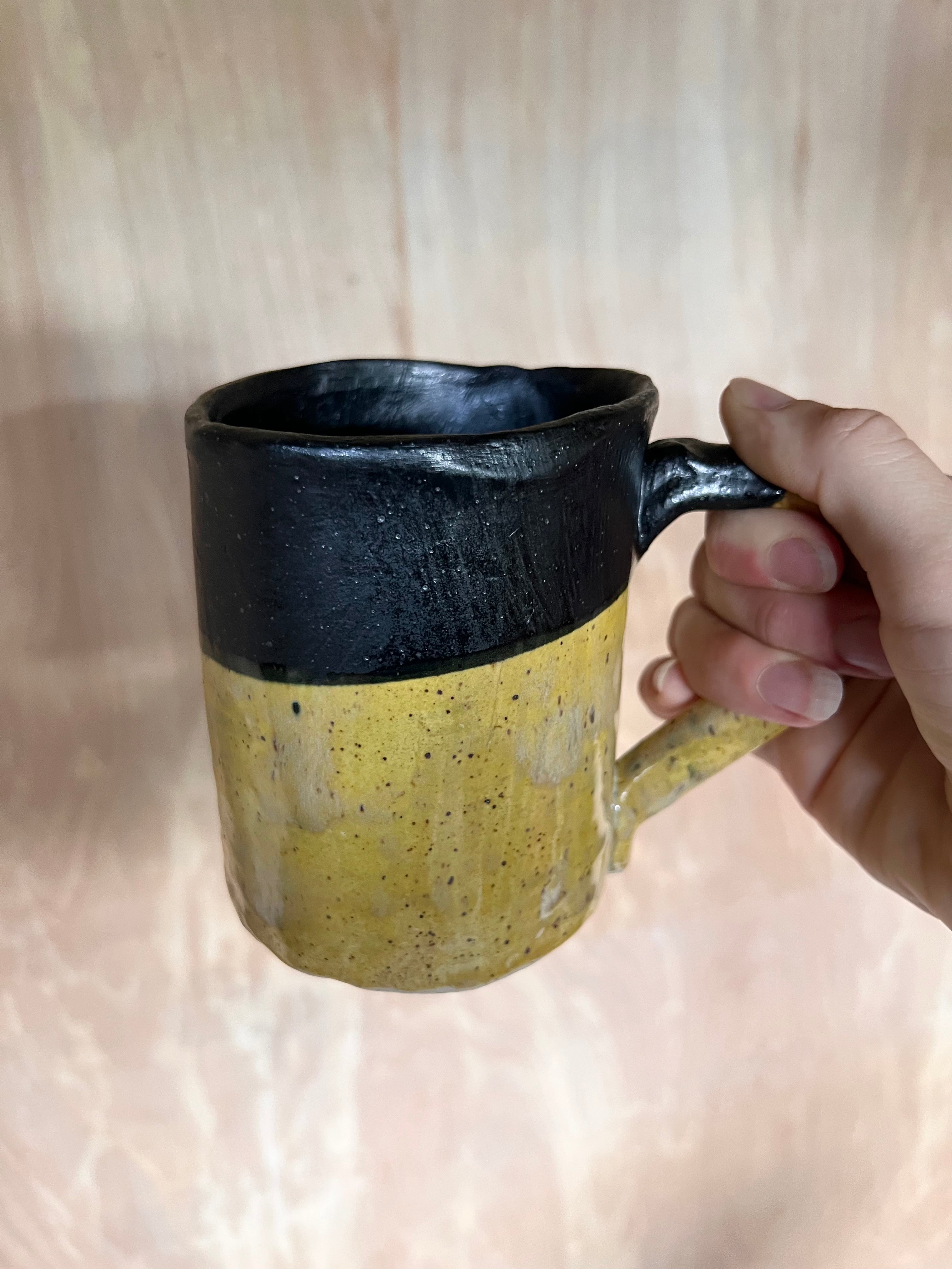 Black and Yellow Mug