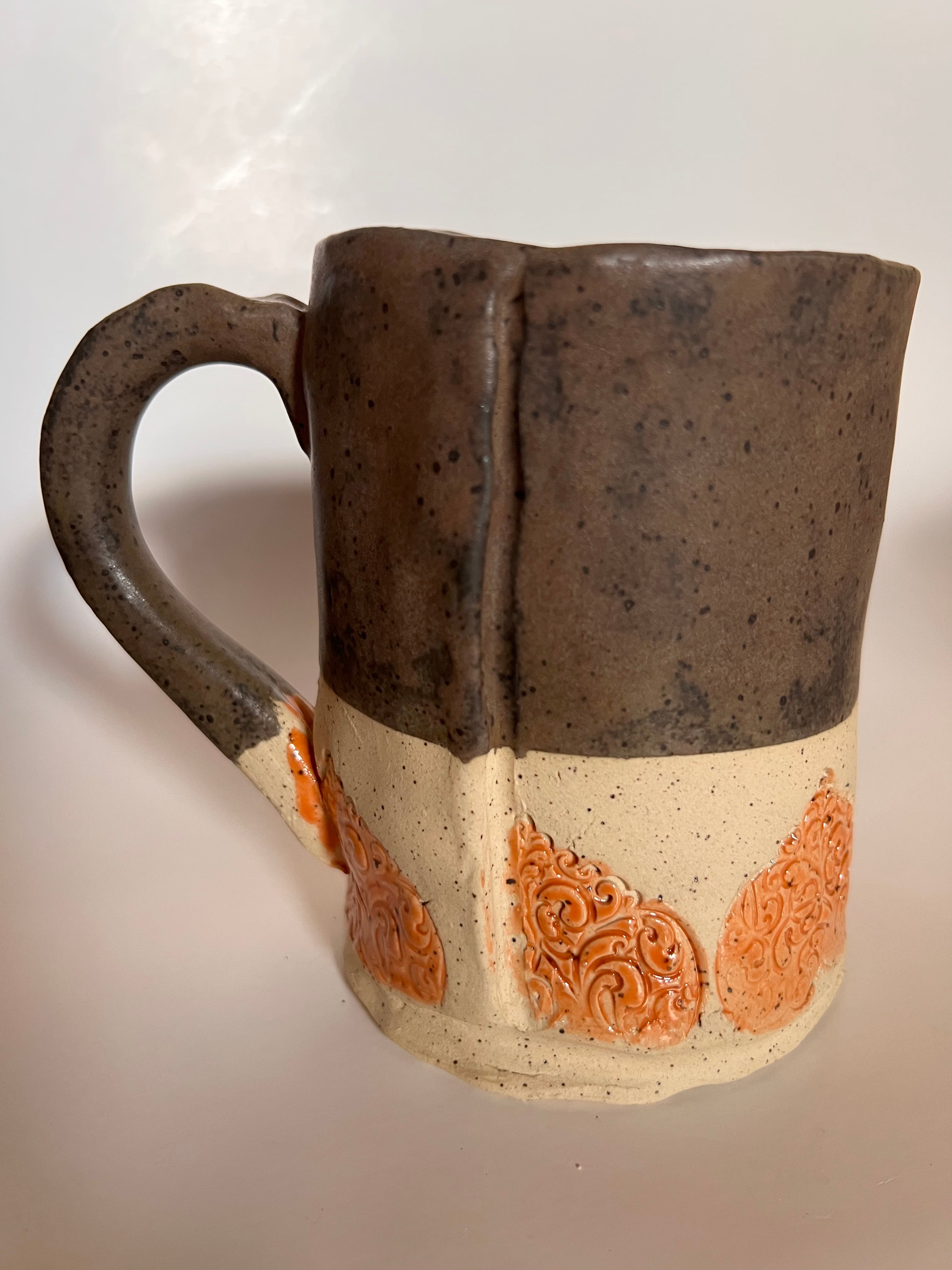 Ornate Pumpkin Mug